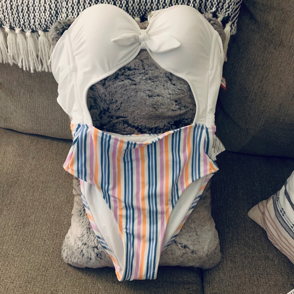 NWT Bathing Suit -Cutout One-Piece